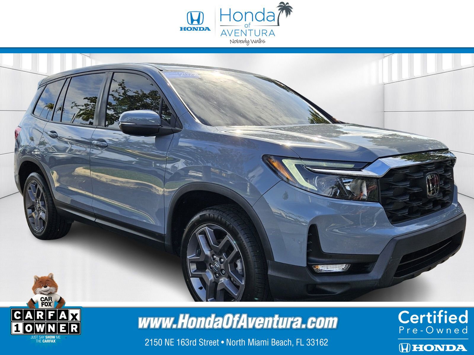 Certified 2022 Honda Passport EX-L image 1