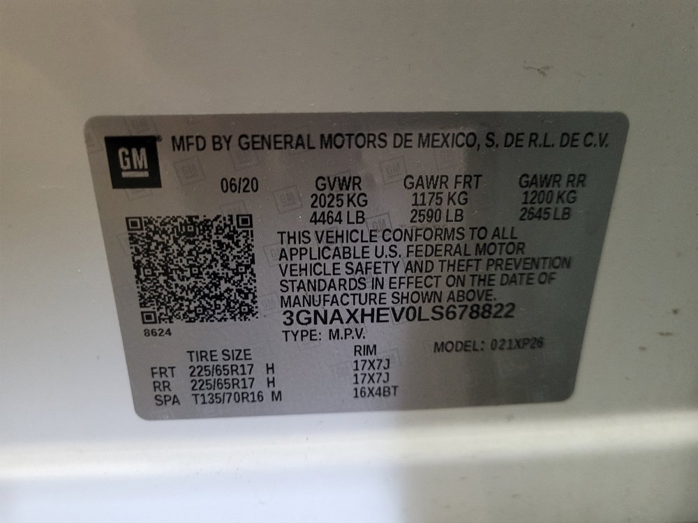 Used 2020 Chevrolet Equinox LS w/ LS Convenience Package FWD image 33