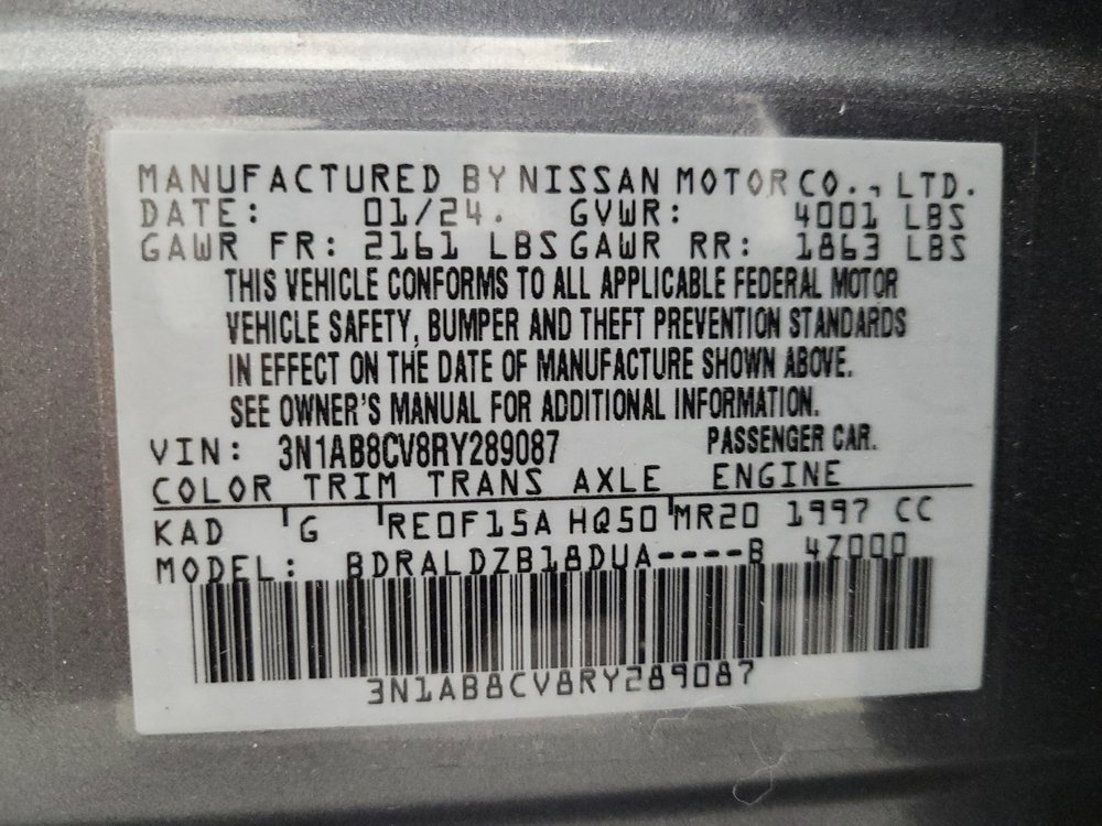 Used 2024 Nissan Sentra SV FWD image 33