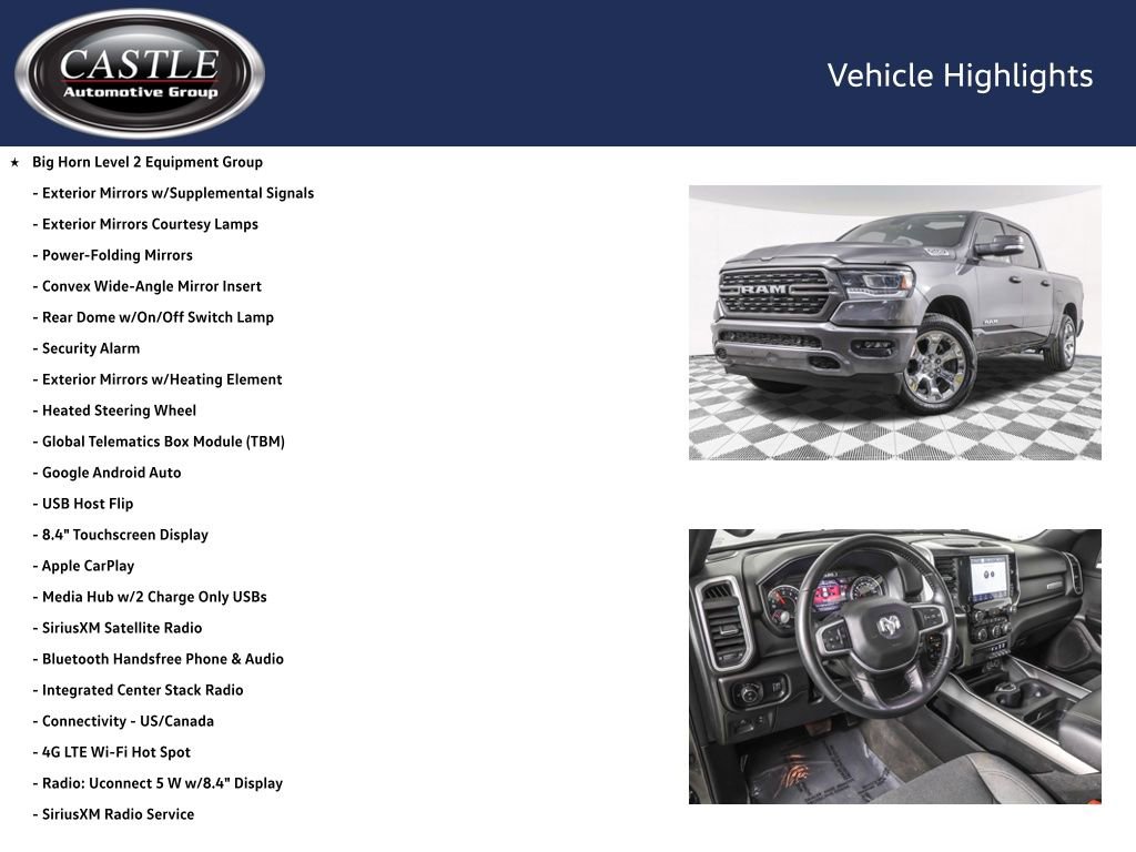 Used 2022 RAM 1500 Big Horn image 8