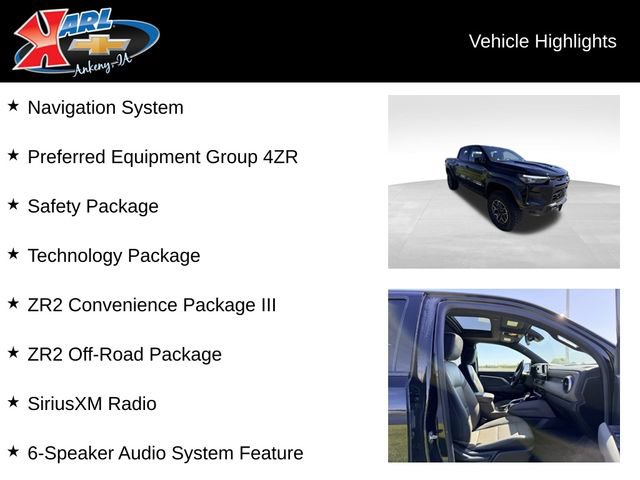 Certified 2023 Chevrolet Colorado ZR2 w/ ZR2 Convenience Package III AWD/4WD video 2