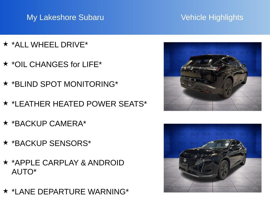 Used 2025 Nissan Murano SV AWD/4WD image 10