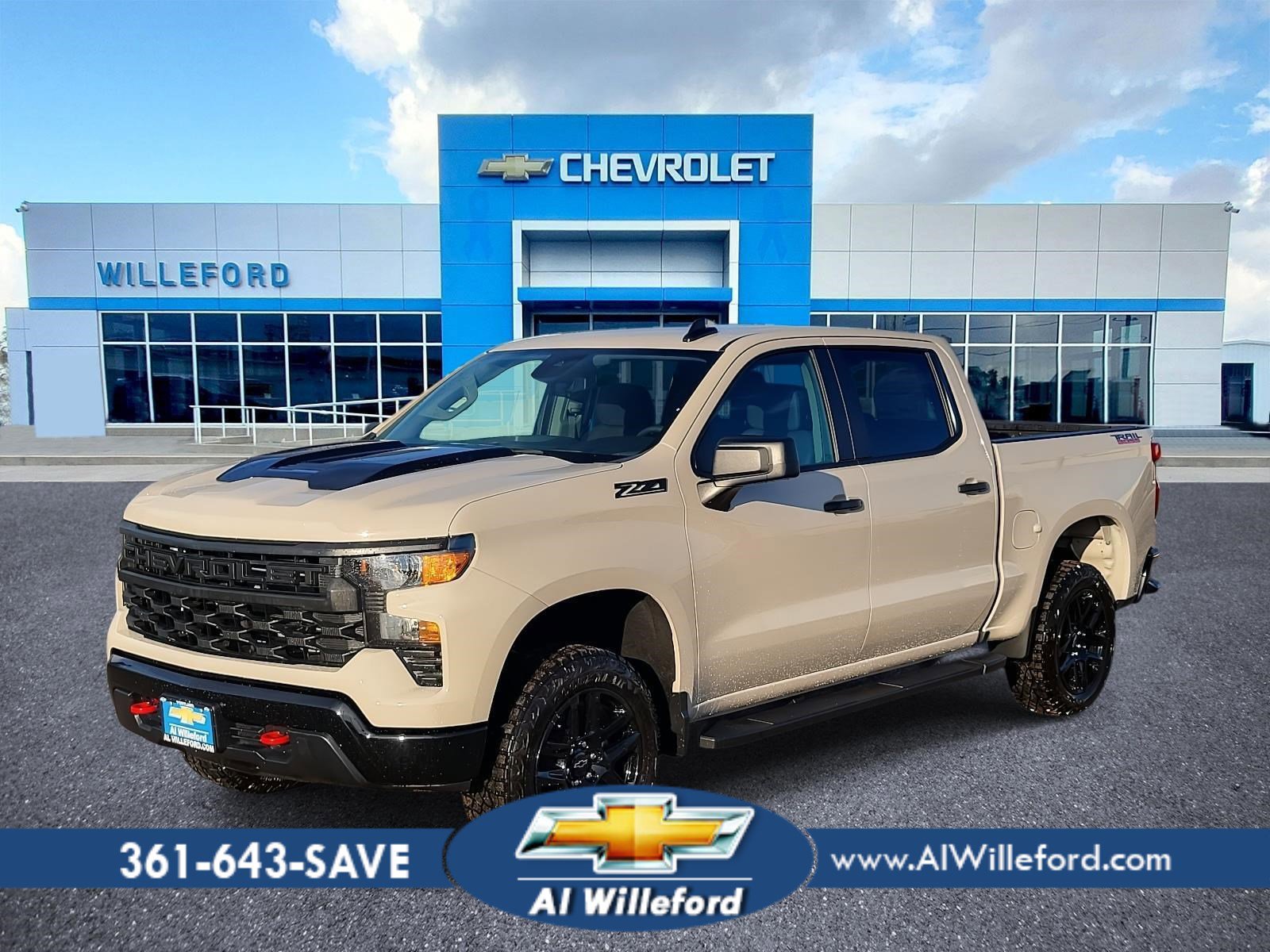 New 2026 Chevrolet Silverado 1500 Custom Trail Boss w/ LPO, Dark Essentials Package video 1