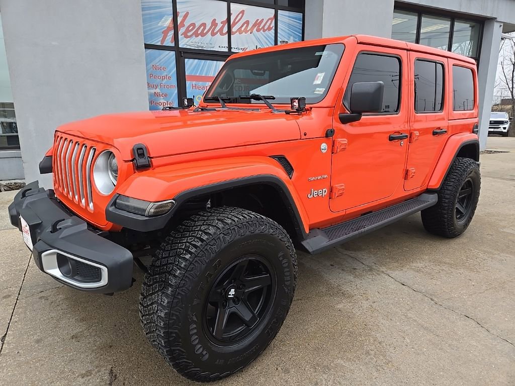 Used 2020 Jeep Wrangler Unlimited Sahara w/ Uconnect 4C Nav & Sound Group image 2