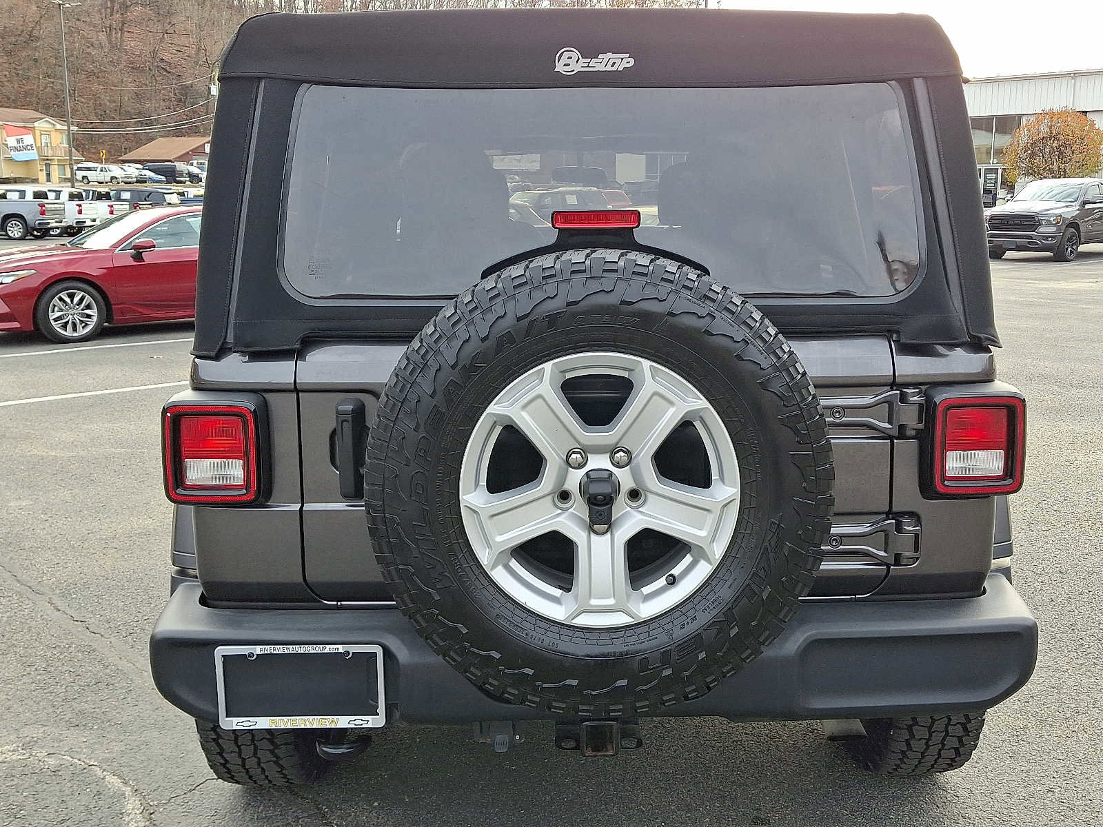 Used 2021 Jeep Wrangler Unlimited Sport image 7