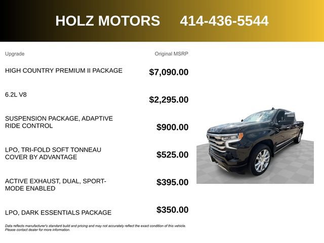 Certified 2024 Chevrolet Silverado 1500 High Country image 5