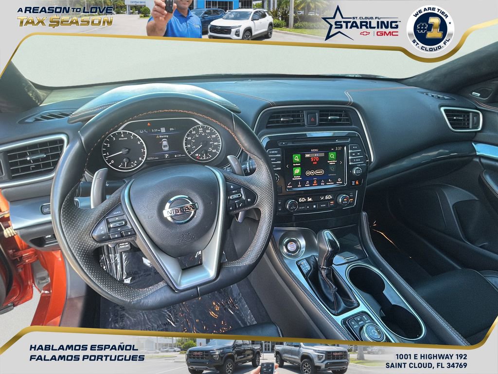 Used 2021 Nissan Maxima SR w/ Sport Mat Group image 14