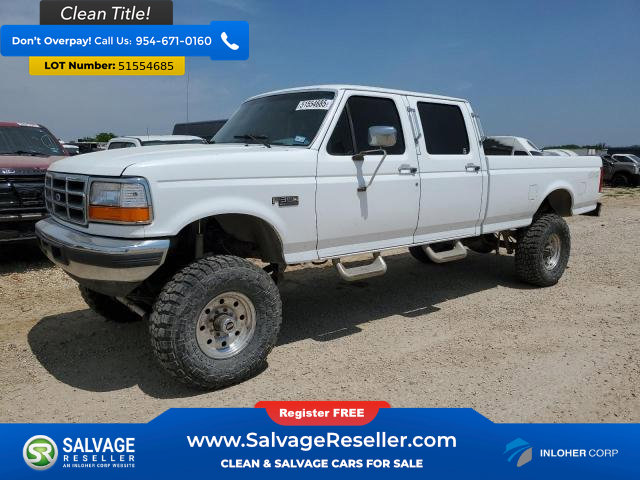 Used 1995 Ford F350 4x4 Crew Cab