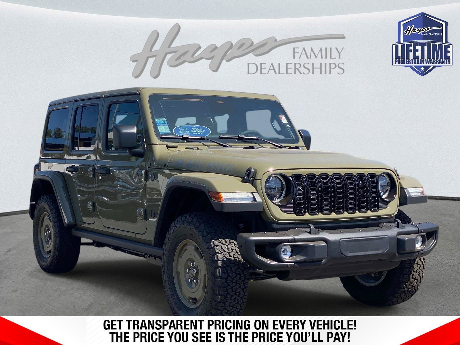 New 2026 Jeep Wrangler Unlimited Sport AWD/4WD image 1