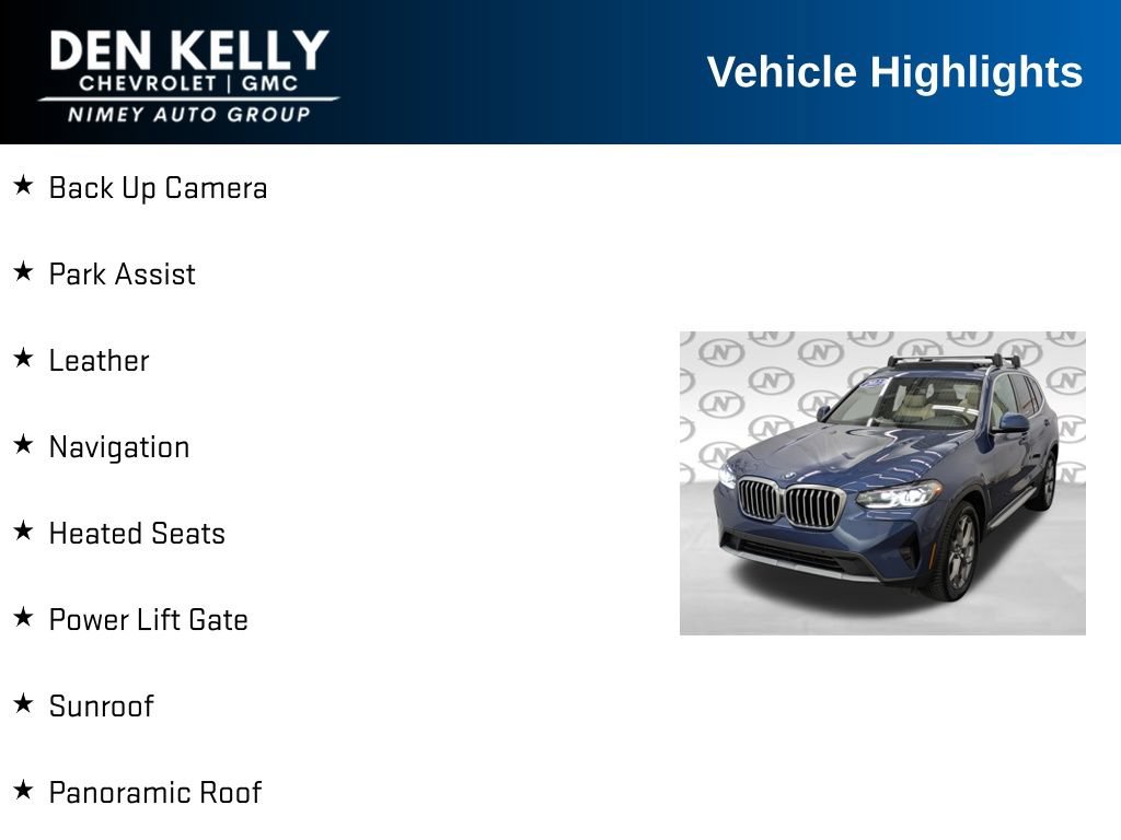 Used 2023 BMW X3 xDrive30i AWD/4WD image 5