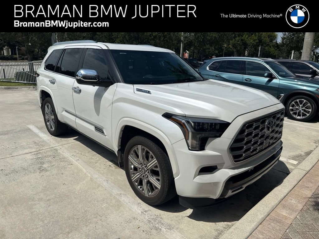 Used 2025 Toyota Sequoia Capstone AWD/4WD image 1