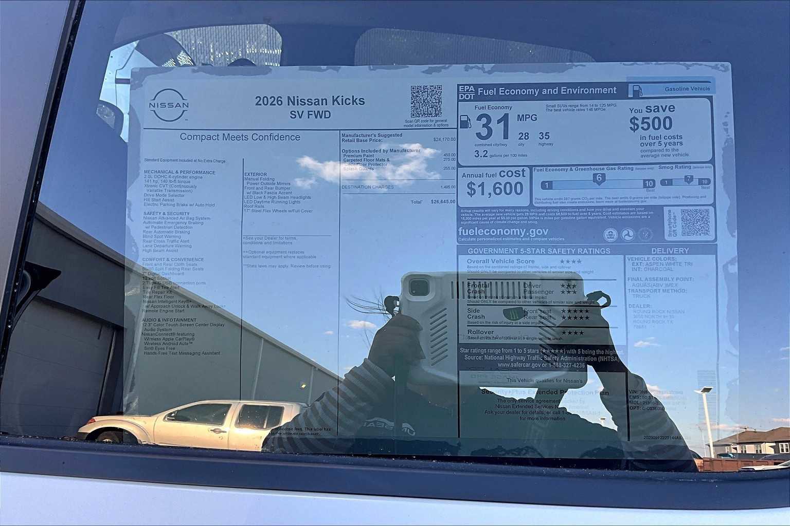 New 2026 Nissan Kicks SV image 19