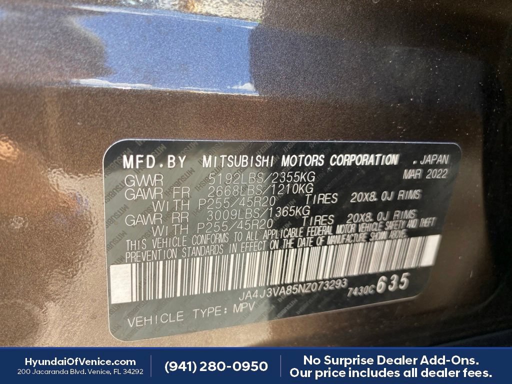 Used 2022 Mitsubishi Outlander SEL FWD image 27