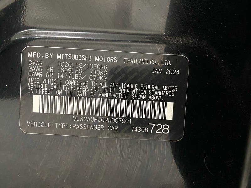 Used 2024 Mitsubishi Mirage ES image 10