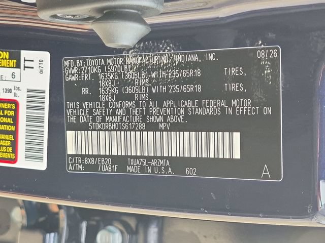 Certified 2026 Toyota Highlander XLE AWD/4WD image 36