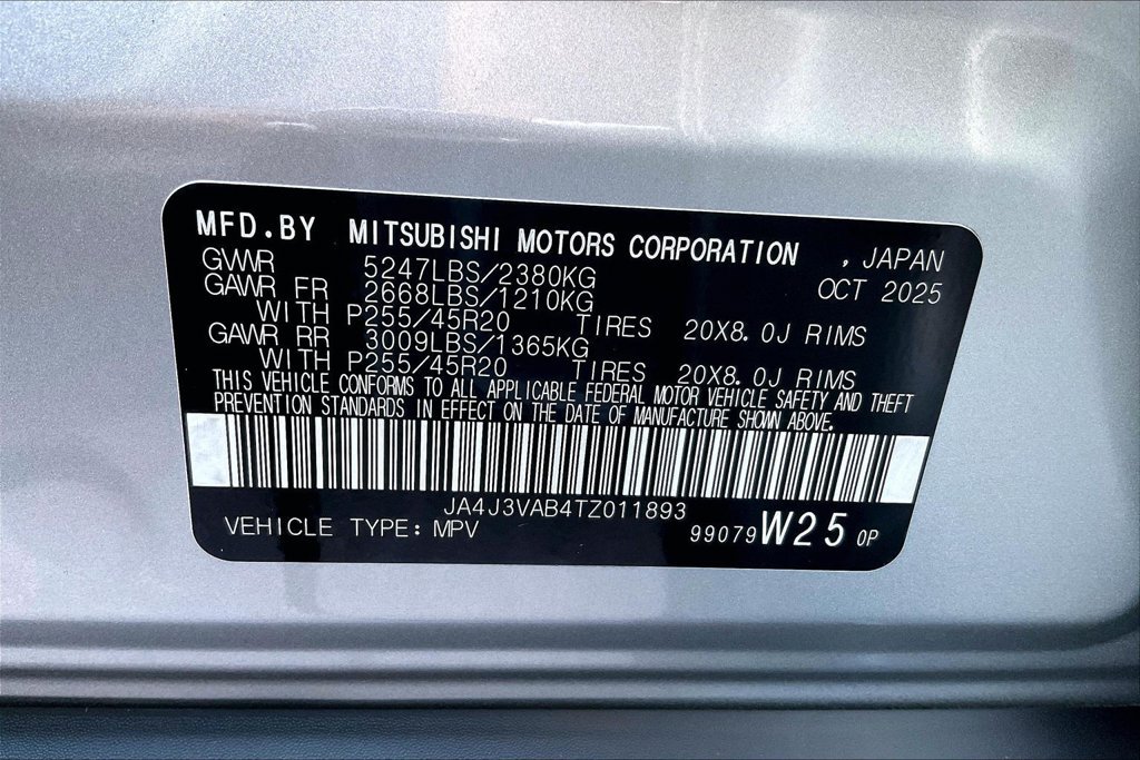 New 2026 Mitsubishi Outlander SE FWD image 14