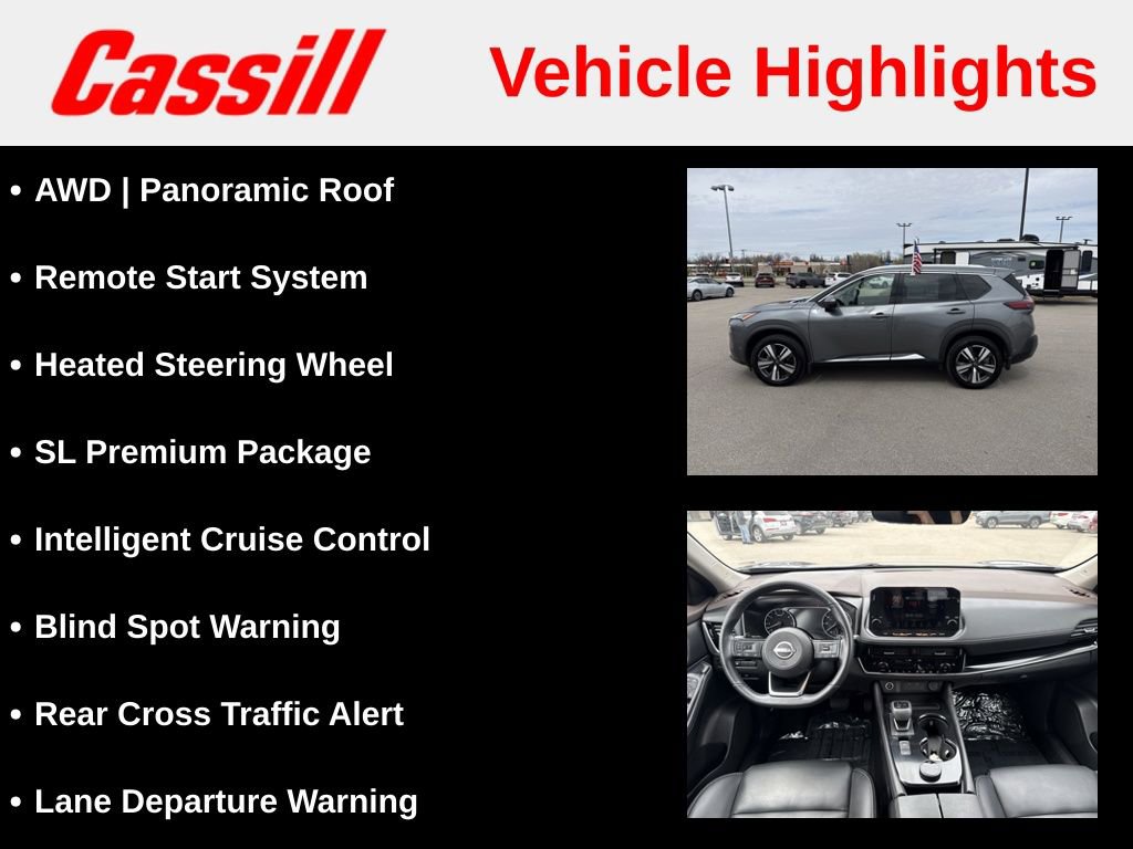 Used 2023 Nissan Rogue SL w/ SL Premium Package image 7