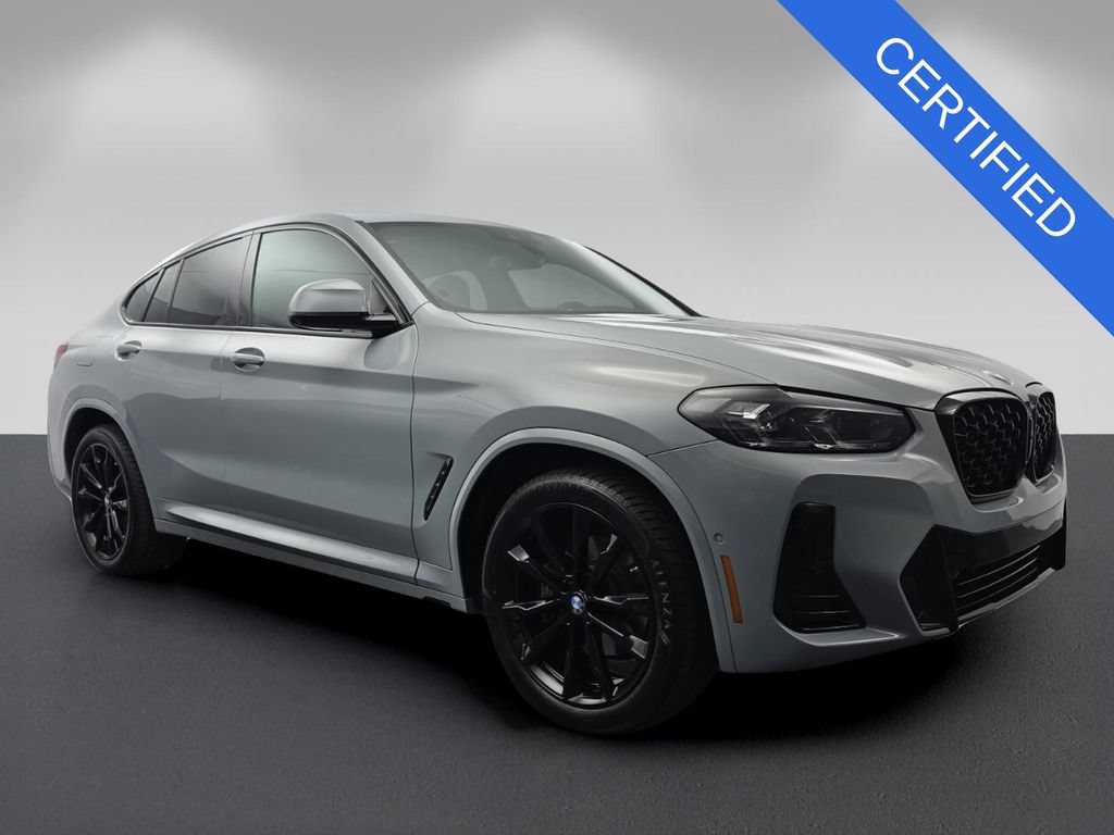 Certified 2023 BMW X4 xDrive30i w/ M Sport Package
