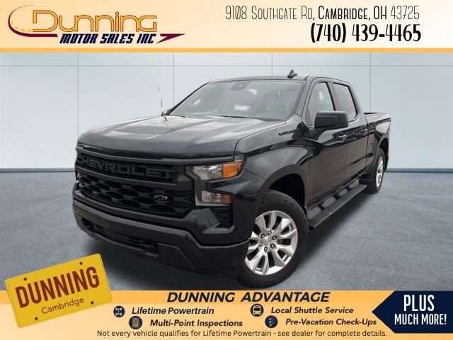 Used 2023 Chevrolet Silverado 1500 Custom w/ LPO, Dark Essentials Package image 1