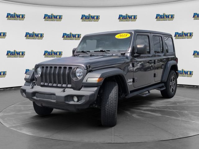 Used 2018 Jeep Wrangler Unlimited Sport S AWD/4WD image 13