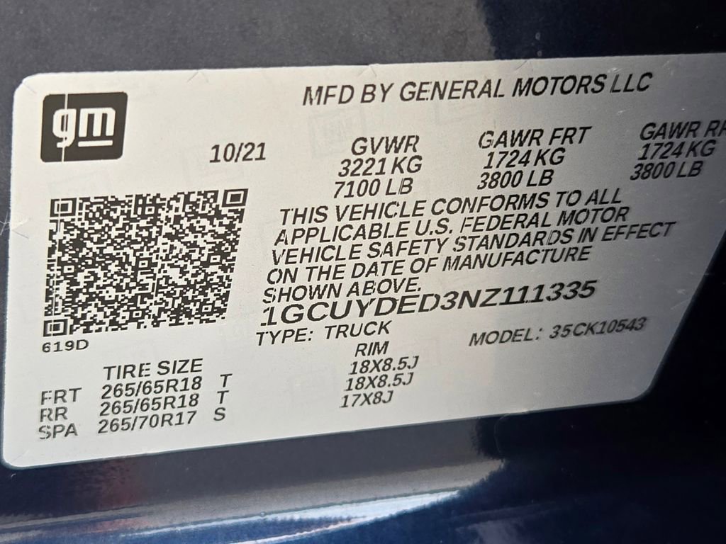 Certified 2022 Chevrolet Silverado 1500 LT w/ Z71 Off-Road Package image 31