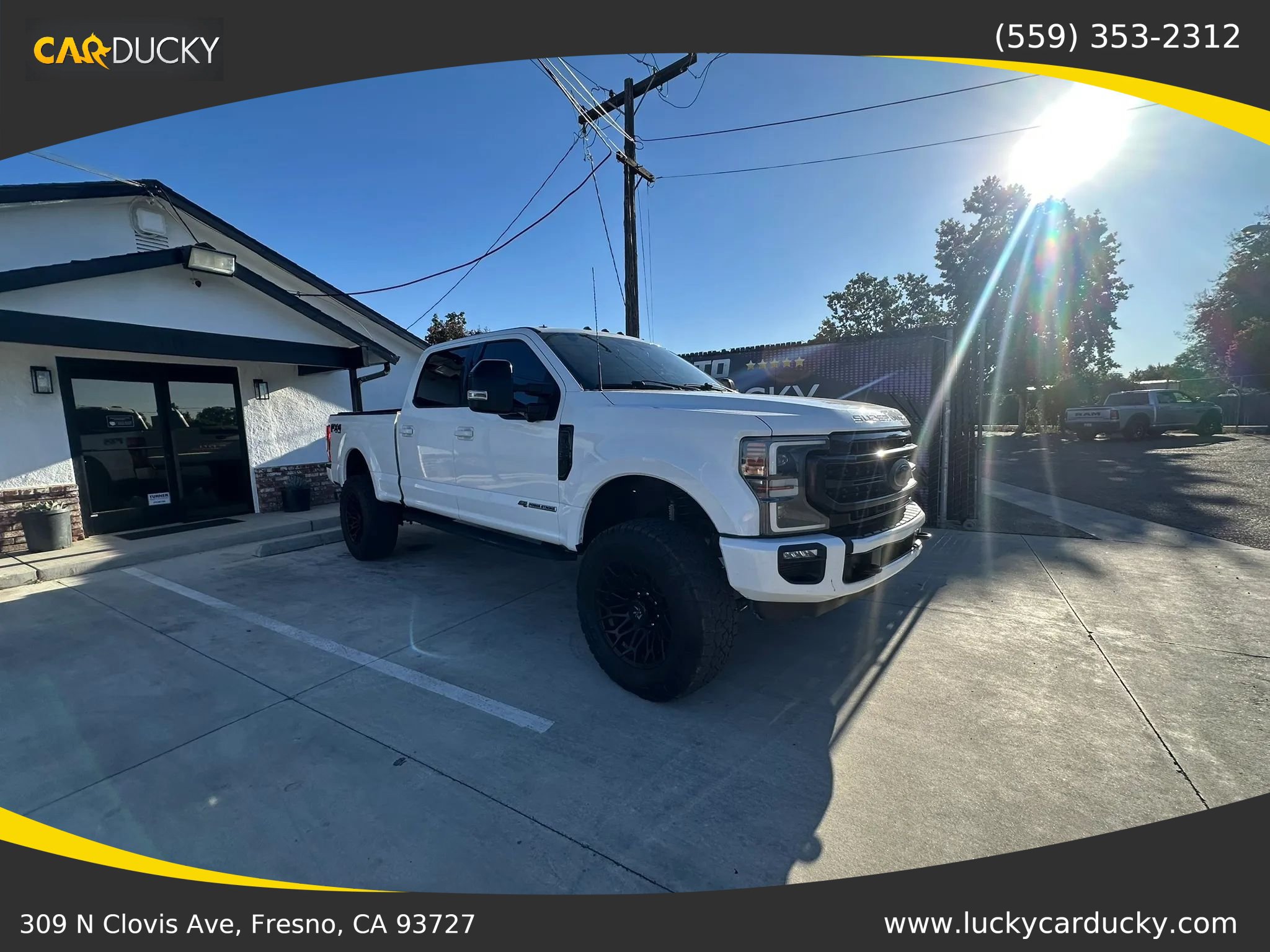 Used 2022 Ford F250 Lariat w/ Black Appearance Package AWD/4WD image 1