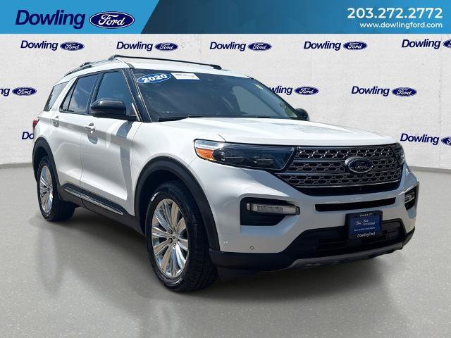 Certified 2020 Ford Explorer Limited w/ Class III Trailer Tow Package AWD/4WD image 1