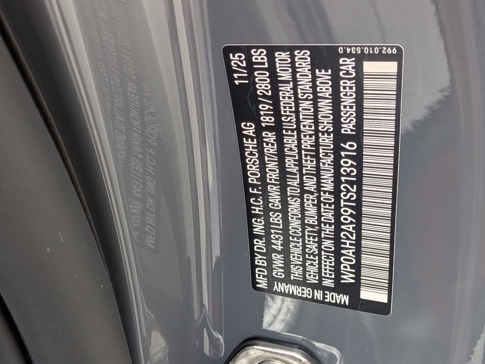 New 2026 Porsche 911 Carrera 4S image 29