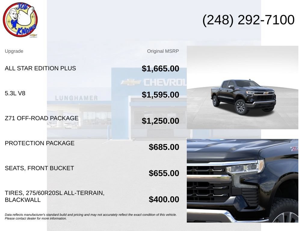 New 2026 Chevrolet Silverado 1500 LT w/ All Star Edition Plus AWD/4WD image 5
