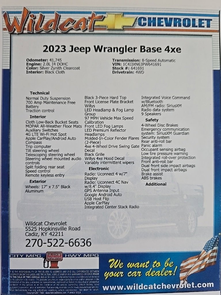 Used 2023 Jeep Wrangler Unlimited image 29