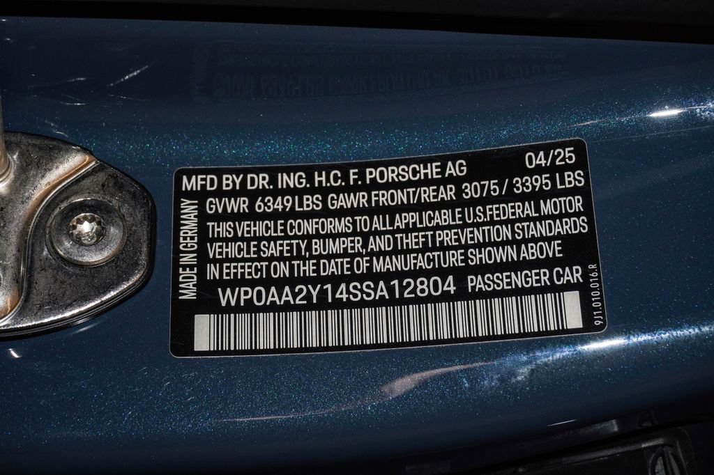 Certified 2025 Porsche Taycan AWD/4WD image 30