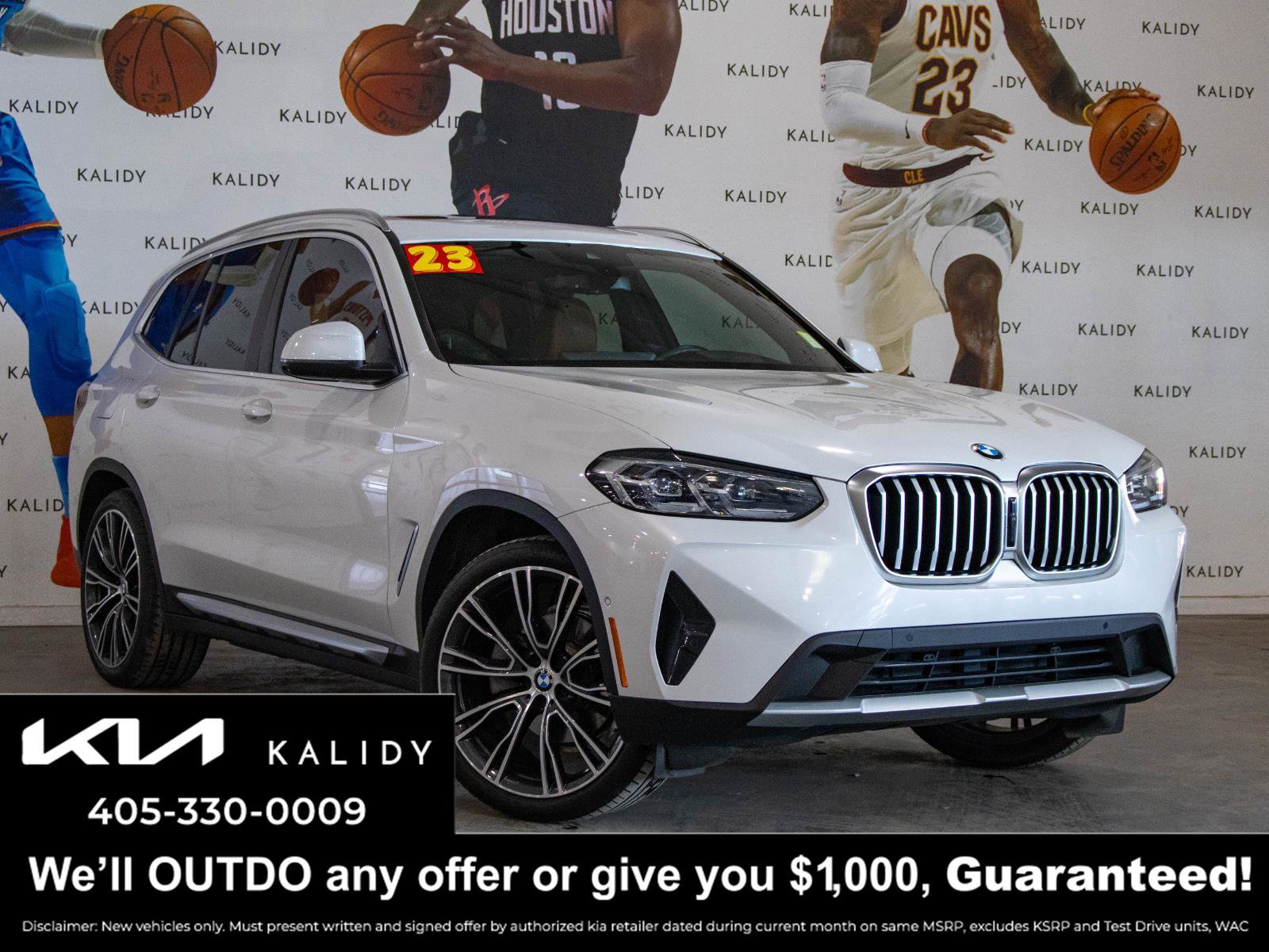 Used 2023 BMW X3 sDrive30i w/ Premium Package w/ZPA image 1