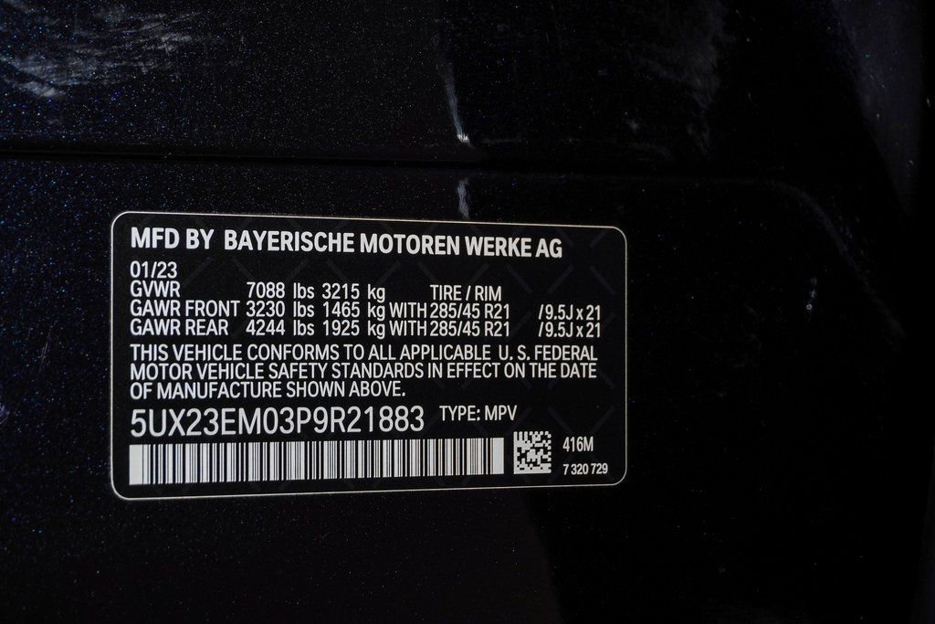 Used 2023 BMW X7 xDrive40i w/ Executive Package image 29