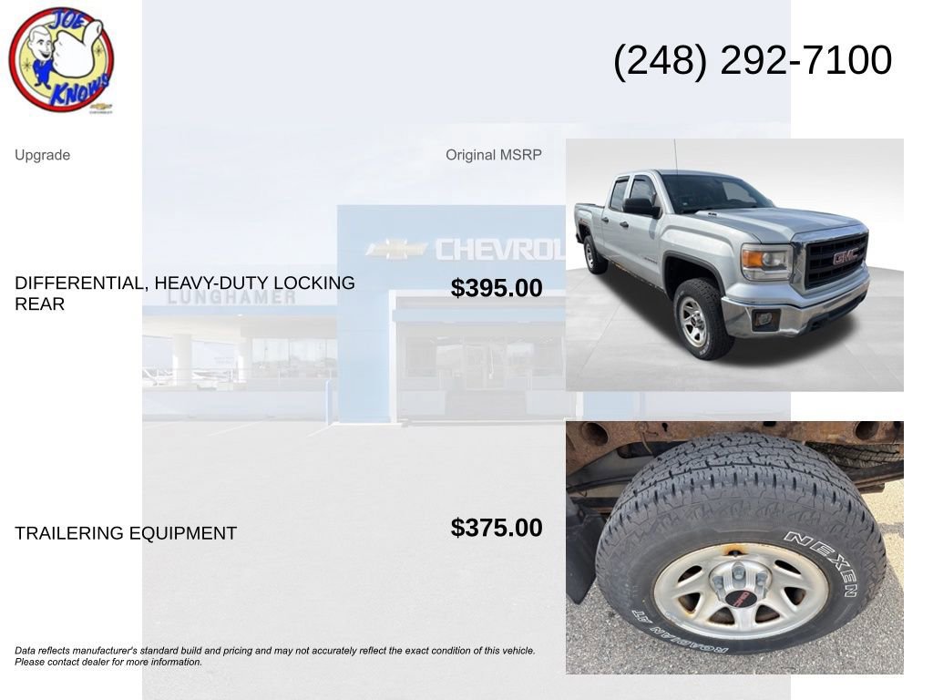 Used 2014 GMC Sierra 1500 4x4 Double Cab image 5