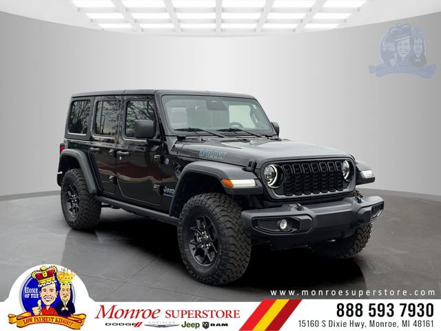 Certified 2025 Jeep Wrangler Unlimited Sport S 4xe image 1