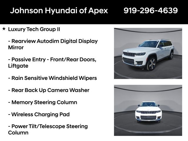 Used 2021 Jeep Grand Cherokee L Limited w/ Luxury Tech Group II image 18