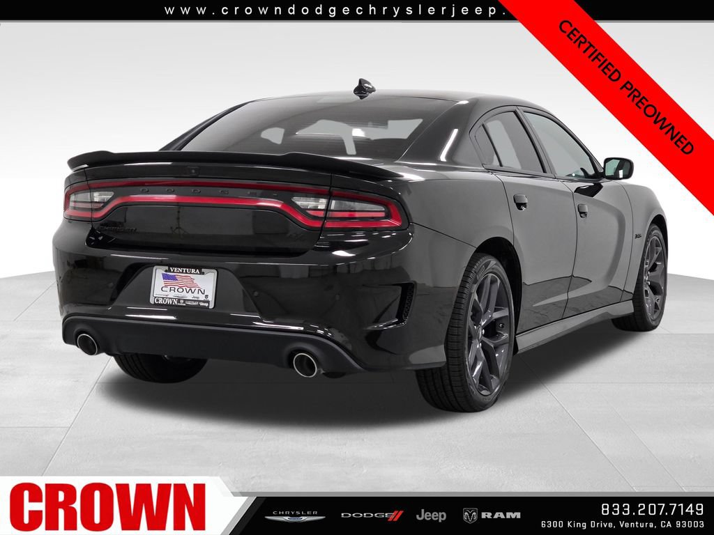 Certified 2023 Dodge Charger R/T w/ Blacktop Package RWD image 7