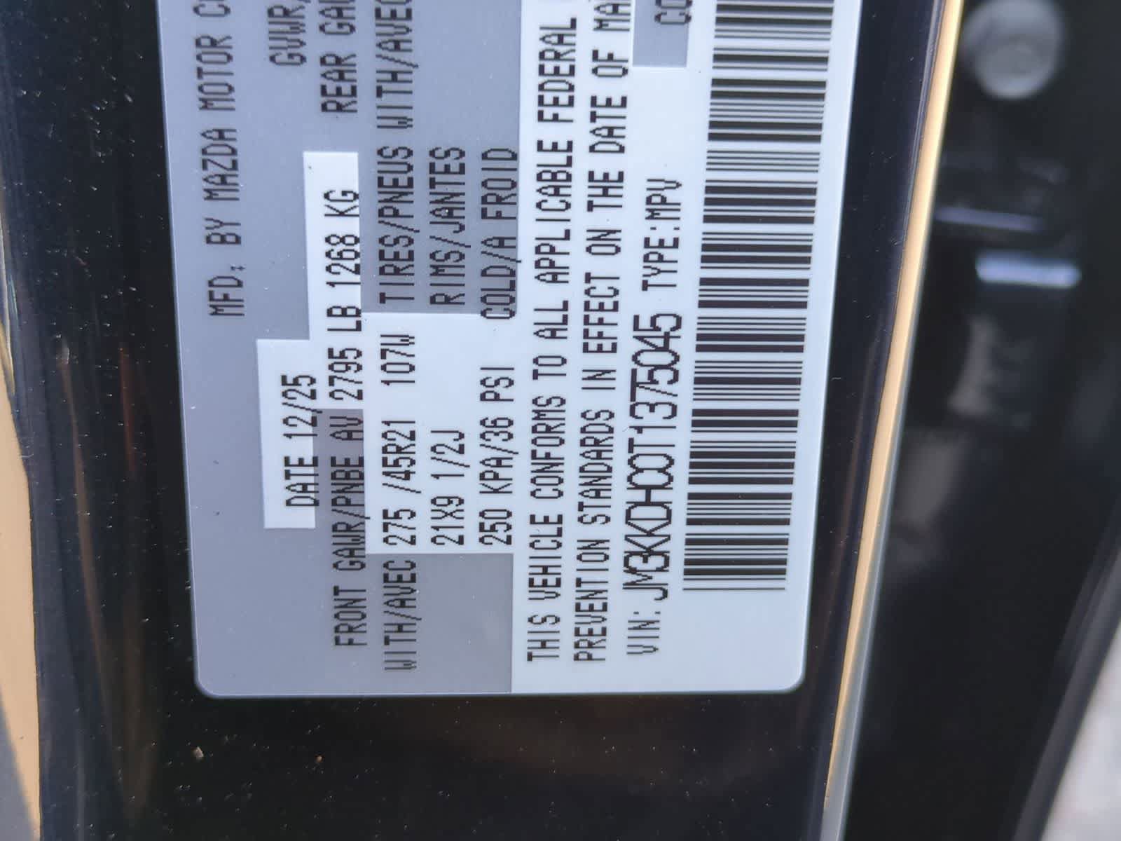 New 2026 MAZDA CX-90 3.3 Turbo S w/ Premium Package image 36