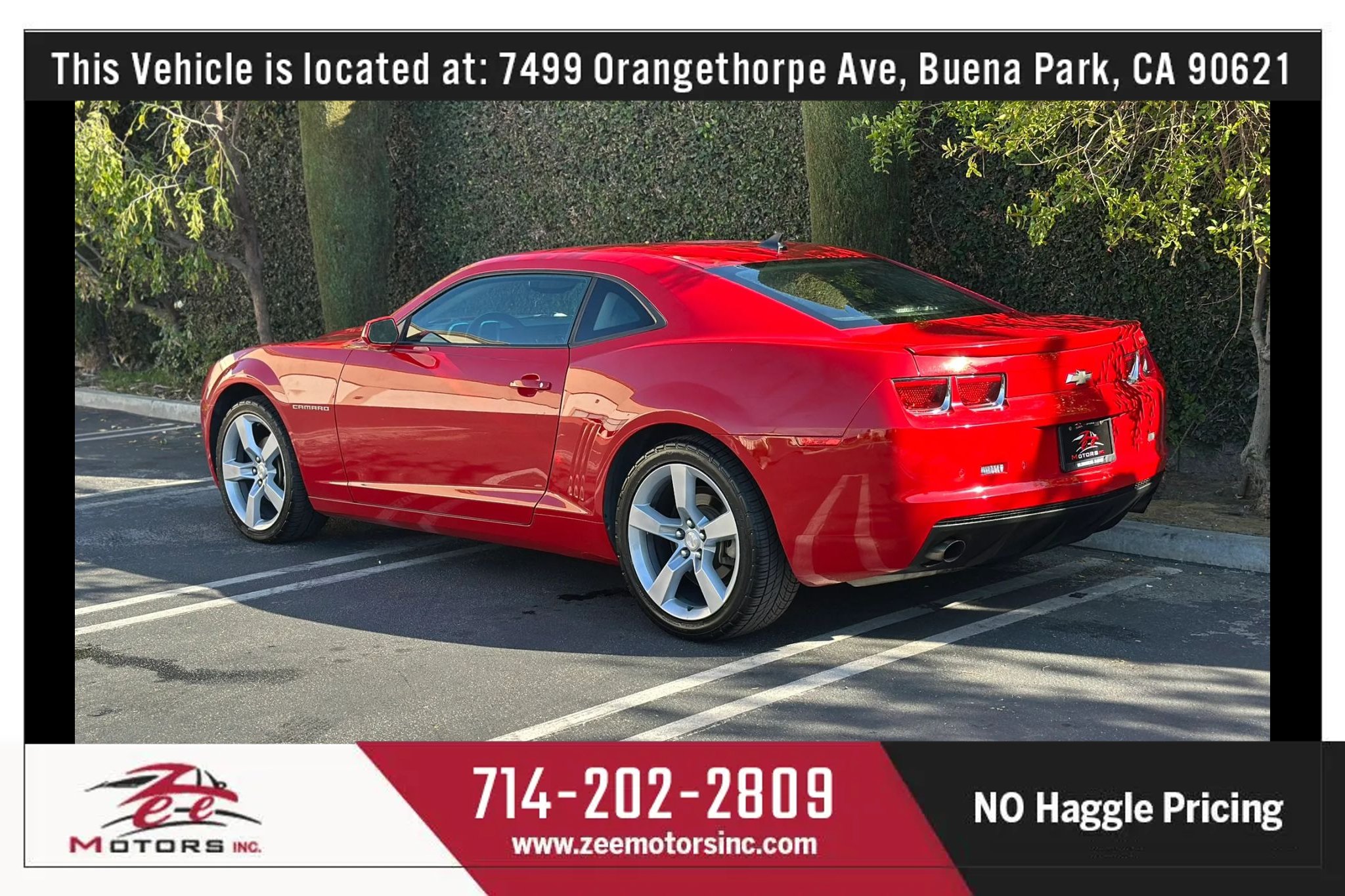 Used 2010 Chevrolet Camaro LT w/ RS Package RWD image 9