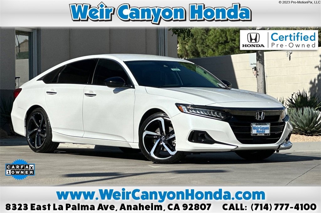 Certified 2022 Honda Accord Sport Special Edition