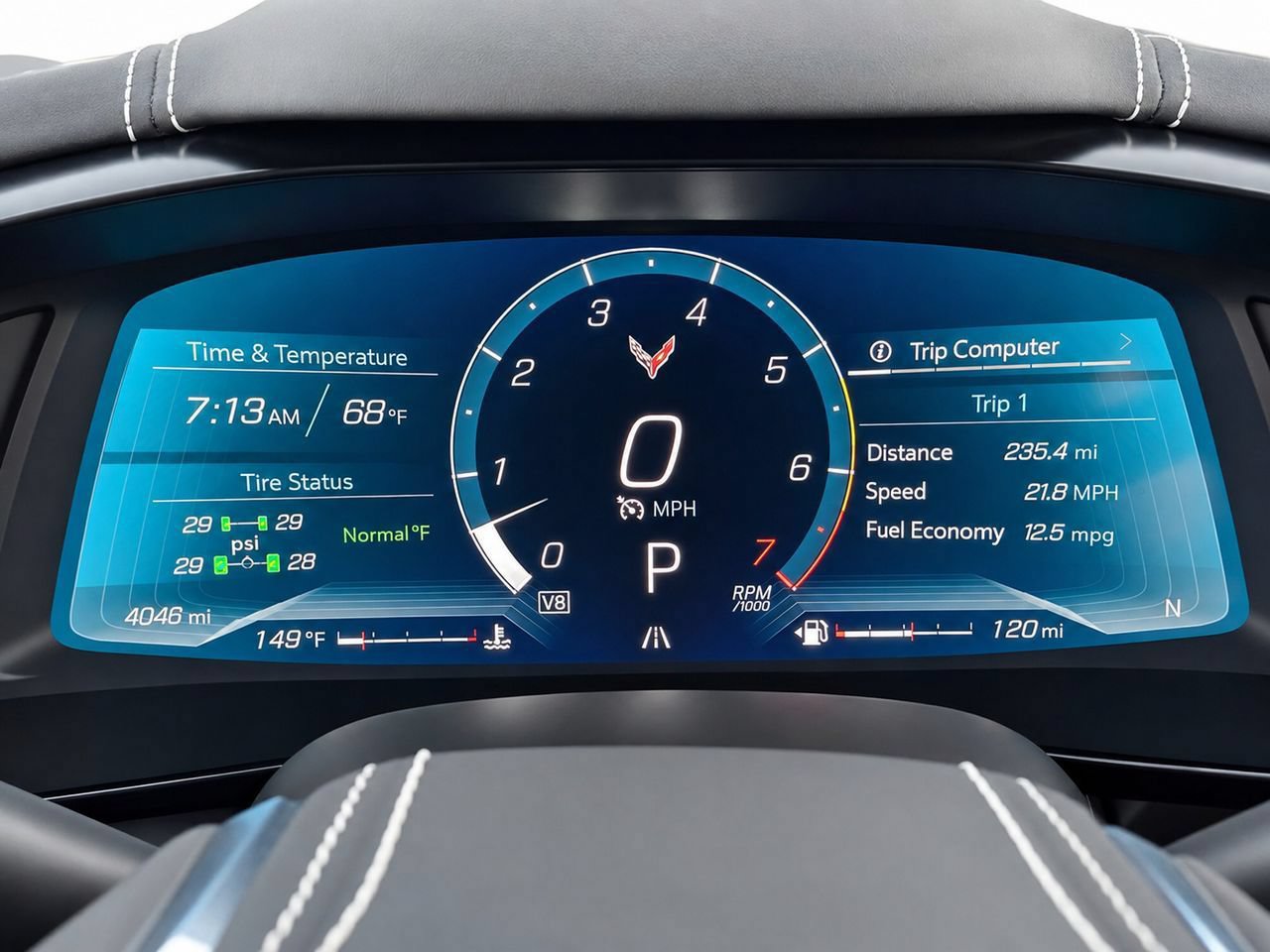 Certified 2024 Chevrolet Corvette Stingray Premium Cpe w/ Z51 Performance Package RWD image 29