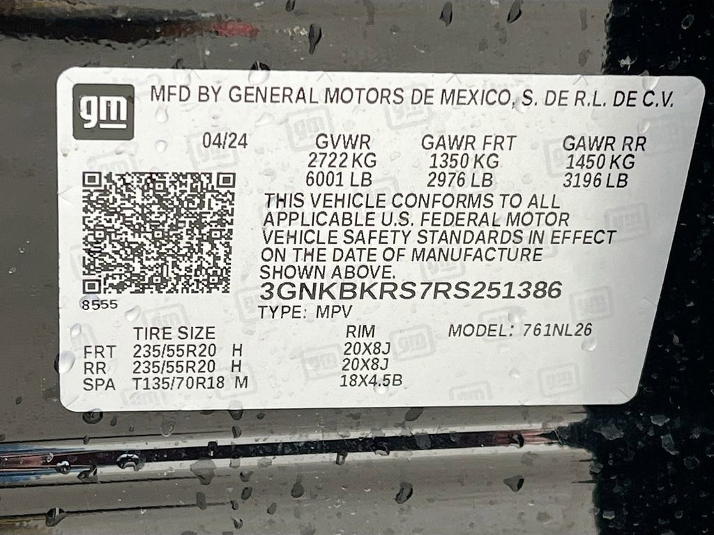 Used 2024 Chevrolet Blazer RS w/ Driver Confidence II Package image 34