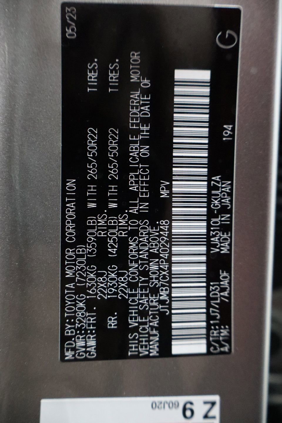 Used 2023 Lexus LX 600 F Sport image 37