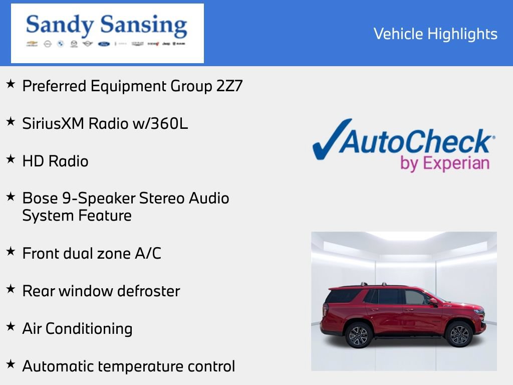Used 2021 Chevrolet Tahoe Z71 AWD/4WD image 7