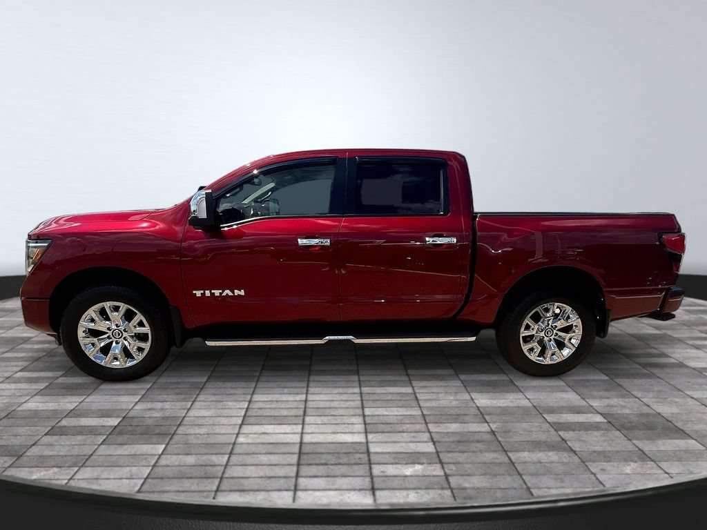 Used 2021 Nissan Titan SL w/ Moonroof Package AWD/4WD image 4