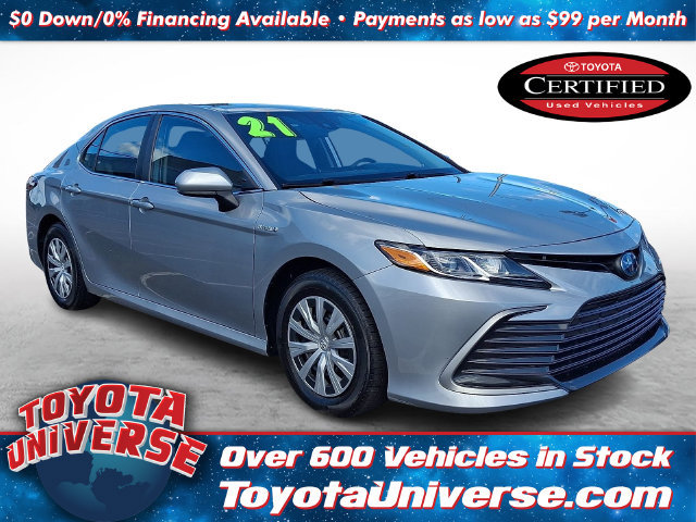 Used 2021 Toyota Camry LE FWD image 1