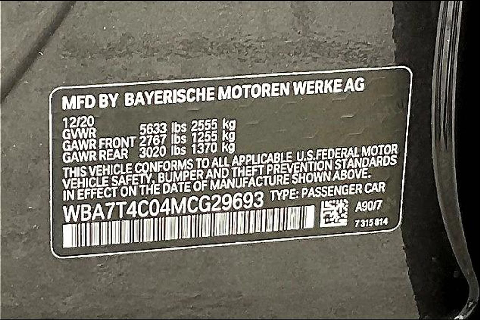 Used 2021 BMW 740i xDrive w/ Luxury Rear Seating Package AWD/4WD image 18