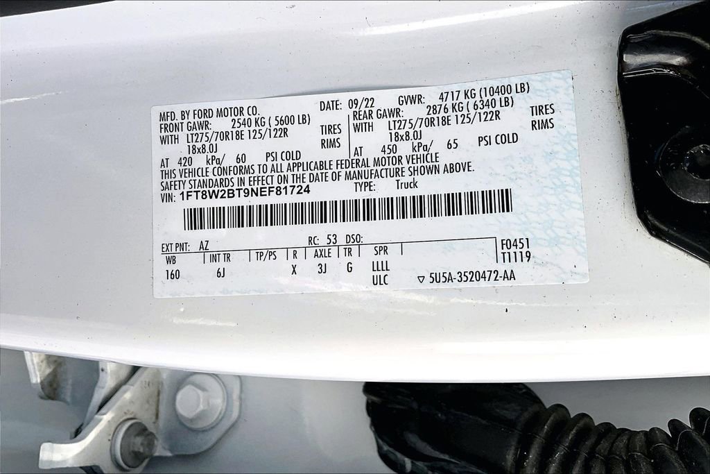 Certified 2022 Ford F250 Lariat w/ Lariat Ultimate Package image 36