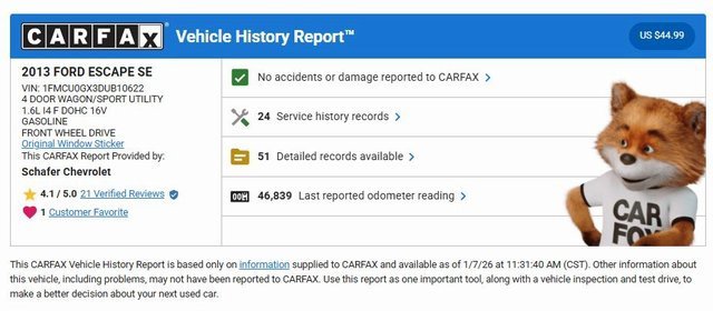 Used 2013 Ford Escape SE image 5