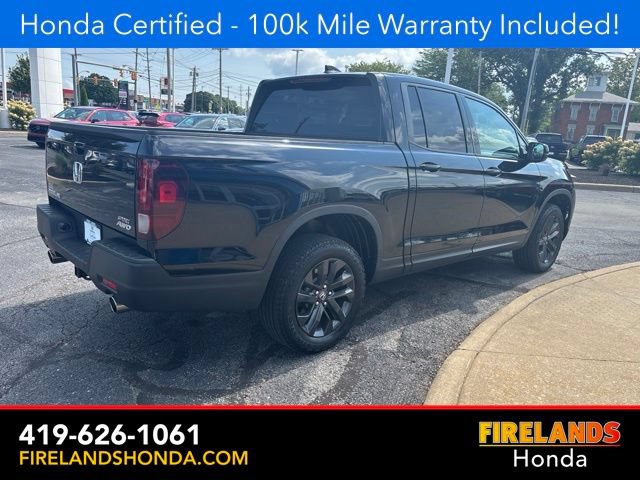Certified 2023 Honda Ridgeline Sport image 7